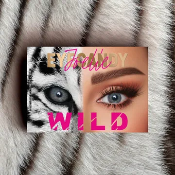 عدسات لاصقة باللون الازرق البحري  - B8 White Tiger