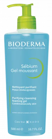 غسول منظف للبشرة الدهنية الى المختلطه Sebium Gel Moussant 200 ml