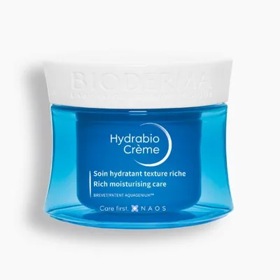كريم العنايه بالبشرة الجافه الي شديده الجفاف الغني بالمواد المرطبه Hydrabio Cream Rich Moisturising Care