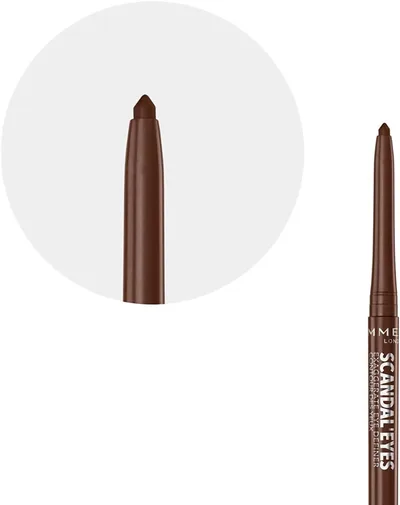 Rimmel Scandal Eyes Exag Eye Definer  Chocolate Brown 002