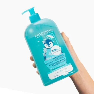 غسول منظف  وملطف للجسم خاص بالاطفال ABC Derm Gel Moussant 200 ml
